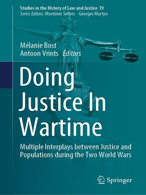 cover image of Doing Justice In Wartime